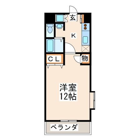 南本荘 徒歩3分 7階の物件間取画像